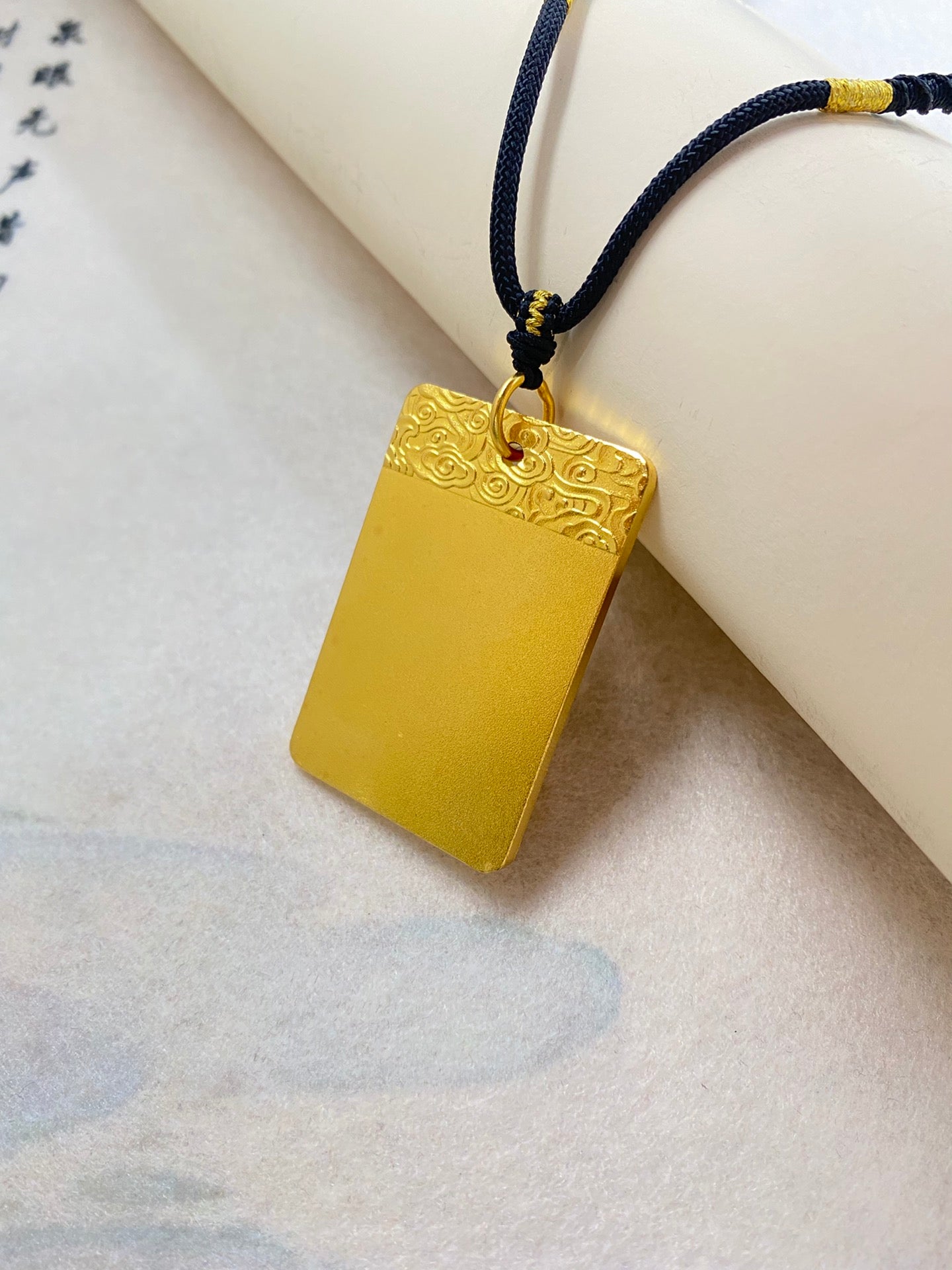 Peaceful Card Pendant