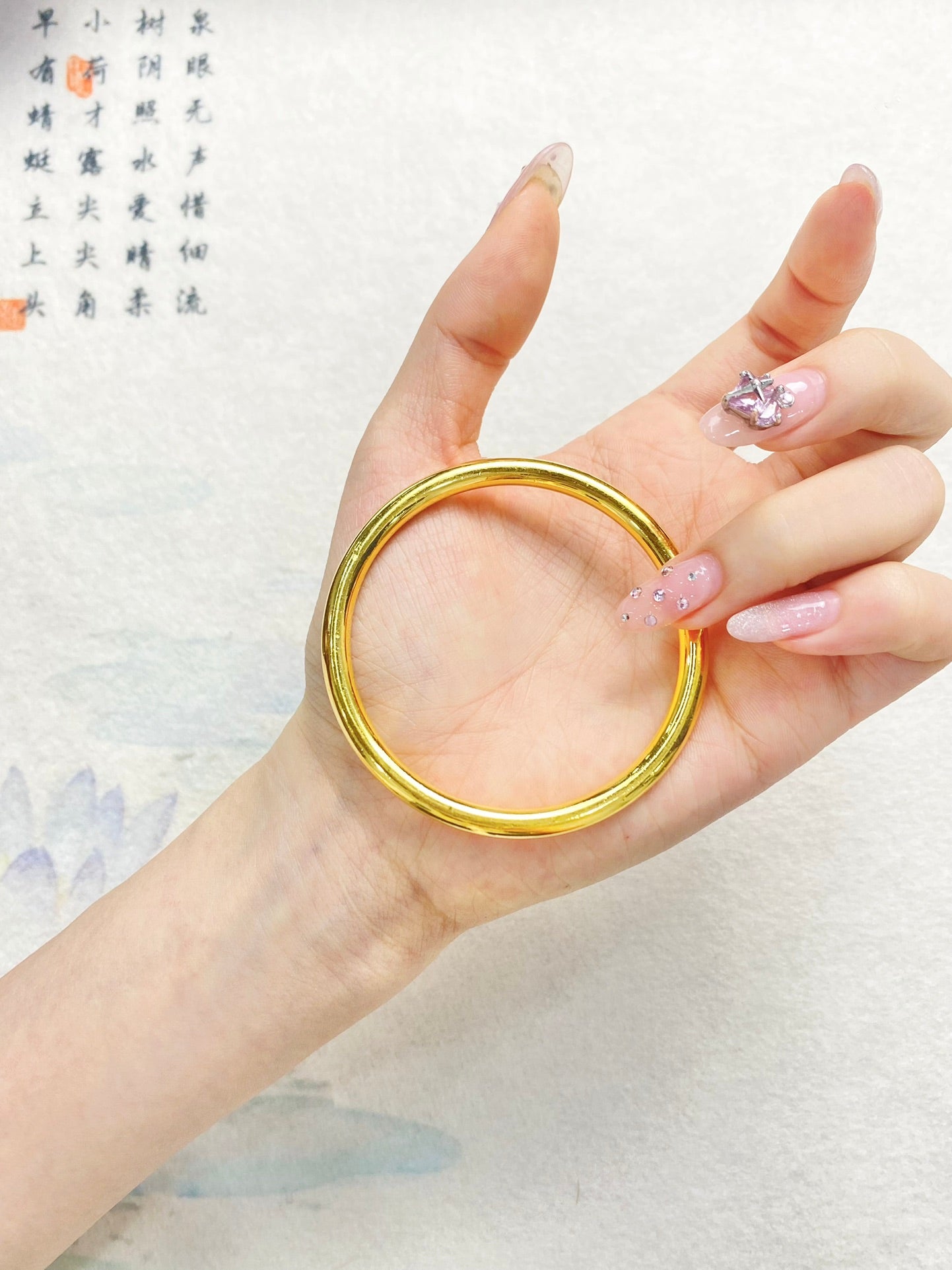 Plain ring bracelet（light)