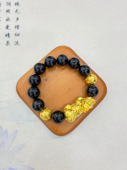 Pixiu Bead Bracelet