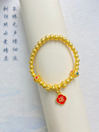 Fuyun enamel bracelet