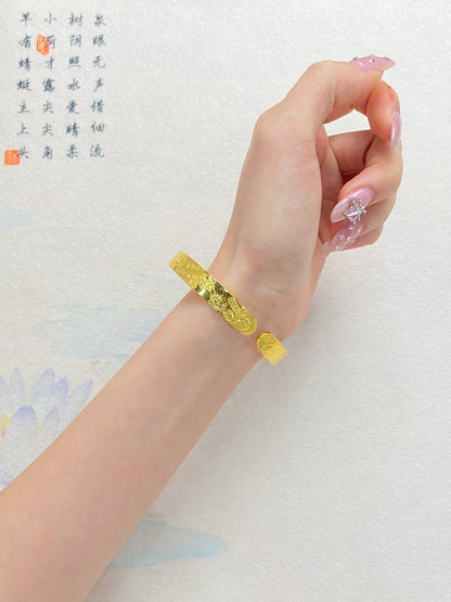 Lucky word bracelet (narrow)