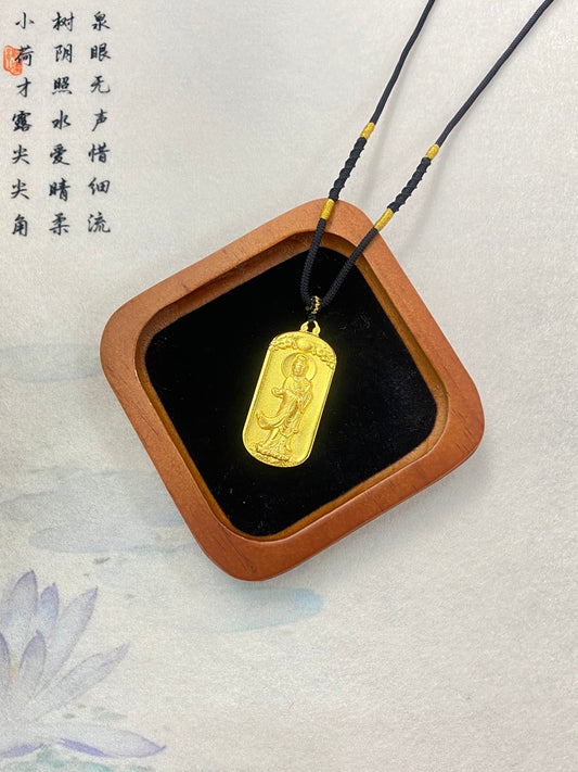 Guanyin Heart Sutra Hanging Tag